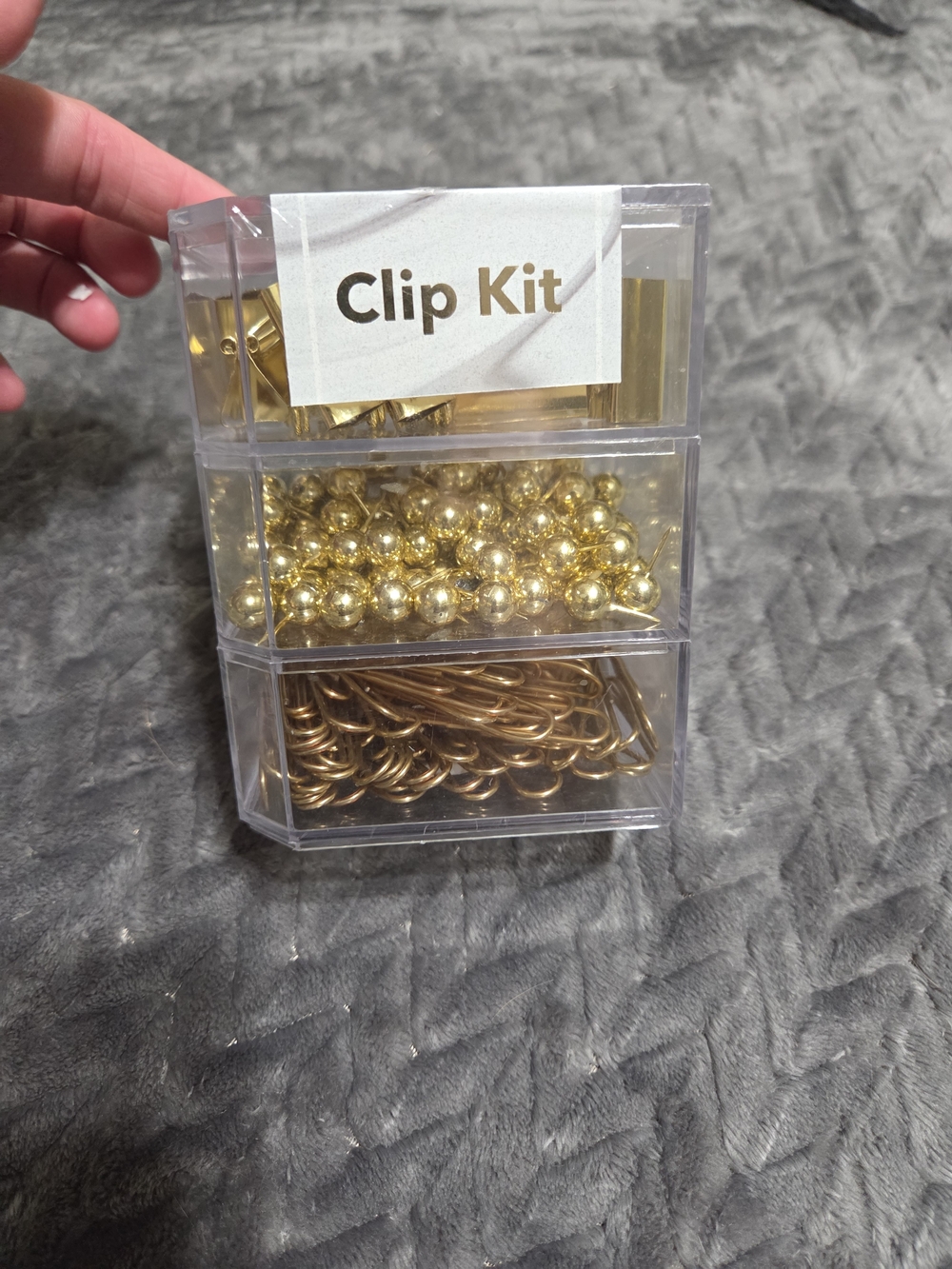 Clip Kit Gold Accessory Set